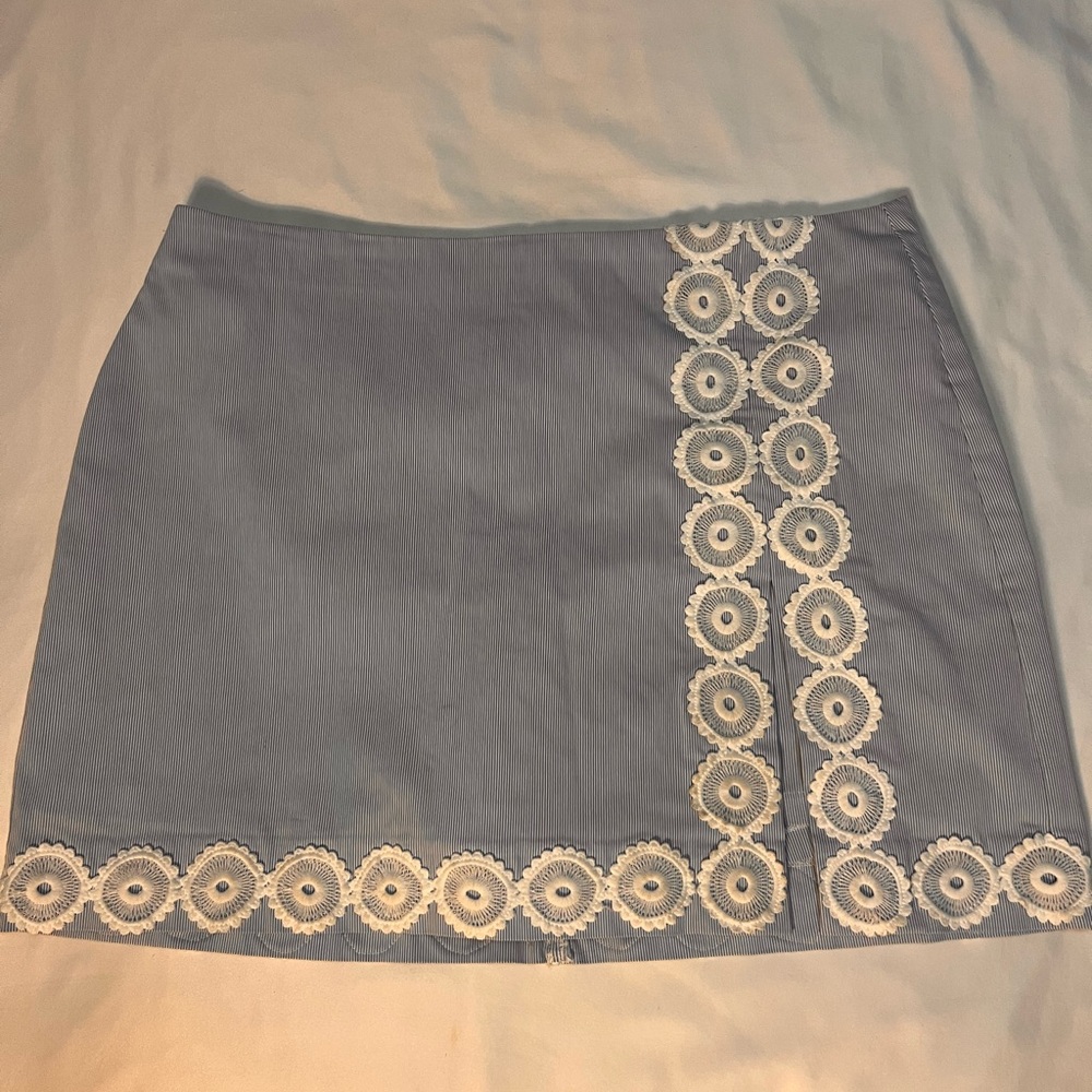 Crown & Ivy Pinstripe Skort